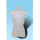 Busto femminile basso di plastica