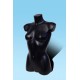 Busto femminile basso di plastica